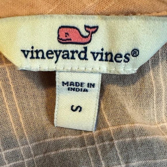 VINEYARD VINES TASSLE EMBROIDERED PEASANT TOP - Picture 5 of 8